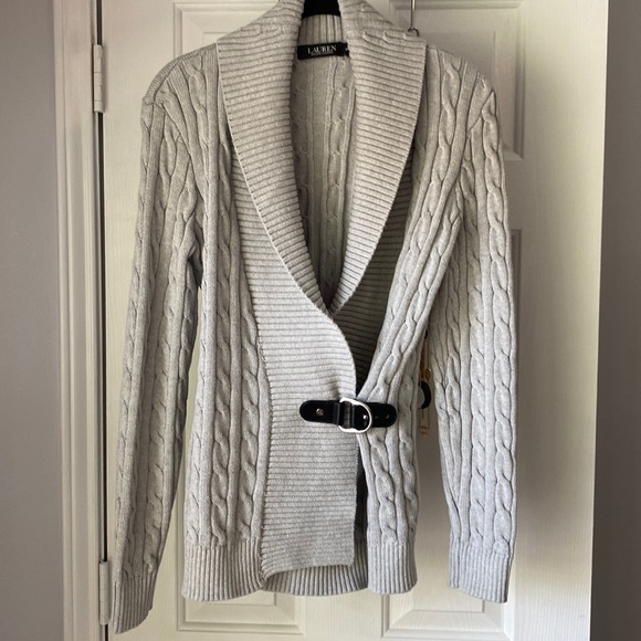 NWOT Ralph Lauren Cable Sweater - Picture 1 of 5